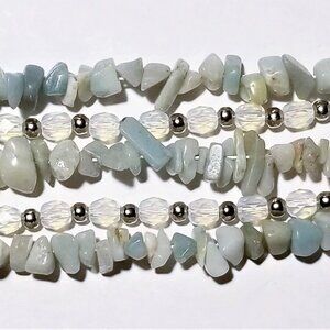 Amazonite & Opalite Bracelet